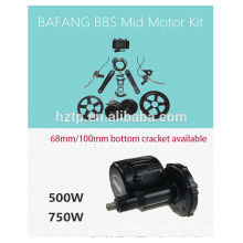 bafang ebike kit 48V 750W bbs02 bafang bicycle motor kit with battery